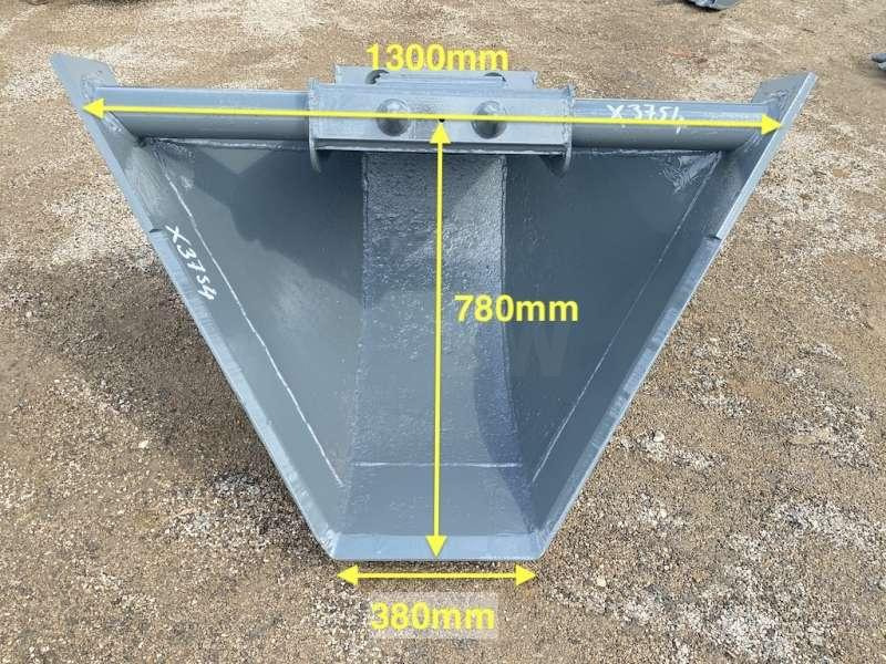 MECALAC 1300 / 380mm - Serie 12 - Kašika za bager za Građevinska mašina: slika 2 MECALAC 1300 / 380mm - Serie 12 - Kašika za bager za Građevinska mašina: slika 2