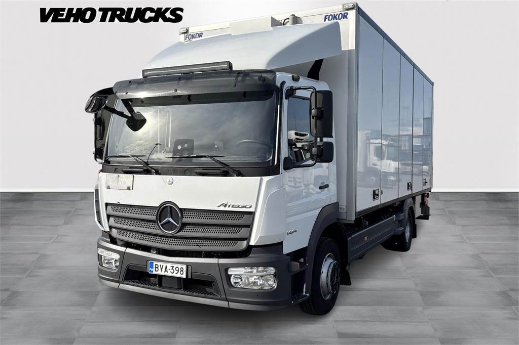 Mercedes-Benz ATEGO 1224L 4x2 Ksa-Umpikori +pl-nostin - Kamion sa zatvorenim sandukom: slika 1 Mercedes-Benz ATEGO 1224L 4x2 Ksa-Umpikori +pl-nostin - Kamion sa zatvorenim sandukom: slika 1