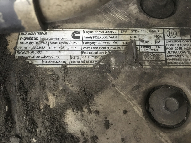 Građevinska mašina Cummins QSB6.7 CPL3857 FOR PARTS: slika 6 Građevinska mašina Cummins QSB6.7 CPL3857 FOR PARTS: slika 6
