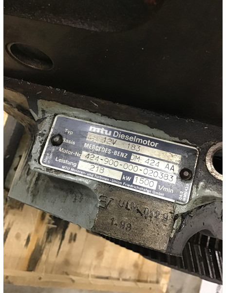 Građevinska mašina novi MTU 12V183-AA51-218 OM424 FOR PARTS: slika 6