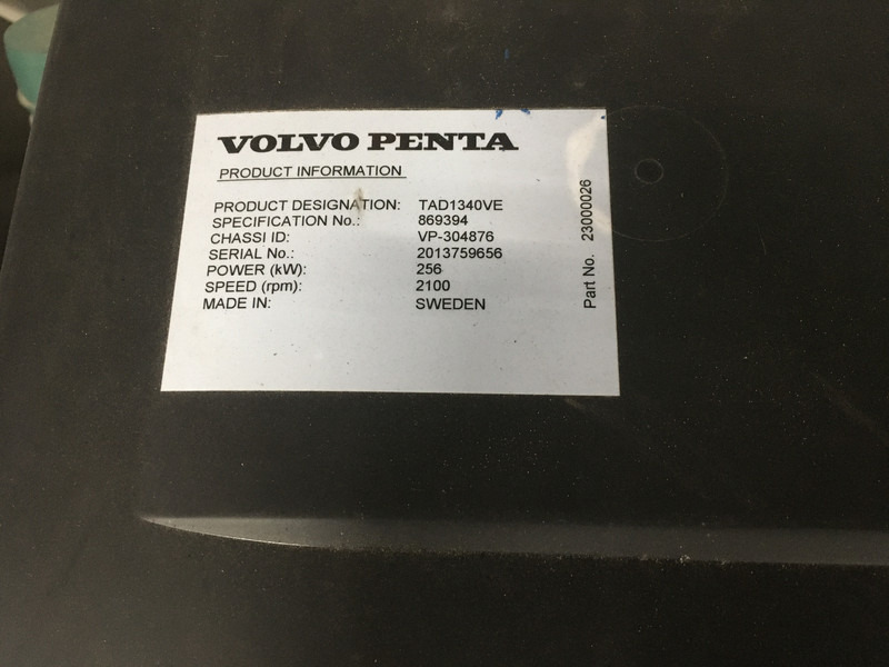 Volvo TAD1340VE NEW - Građevinska mašina: slika 5 Volvo TAD1340VE NEW - Građevinska mašina: slika 5