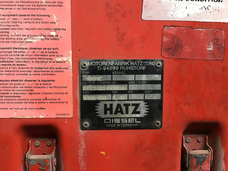 Pumpa za vodu Hatz 1DB1C POMPSET USED: slika 7
