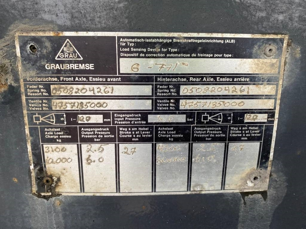 Prikolica istovarivača Jyki Automaattikasettipv: slika 28