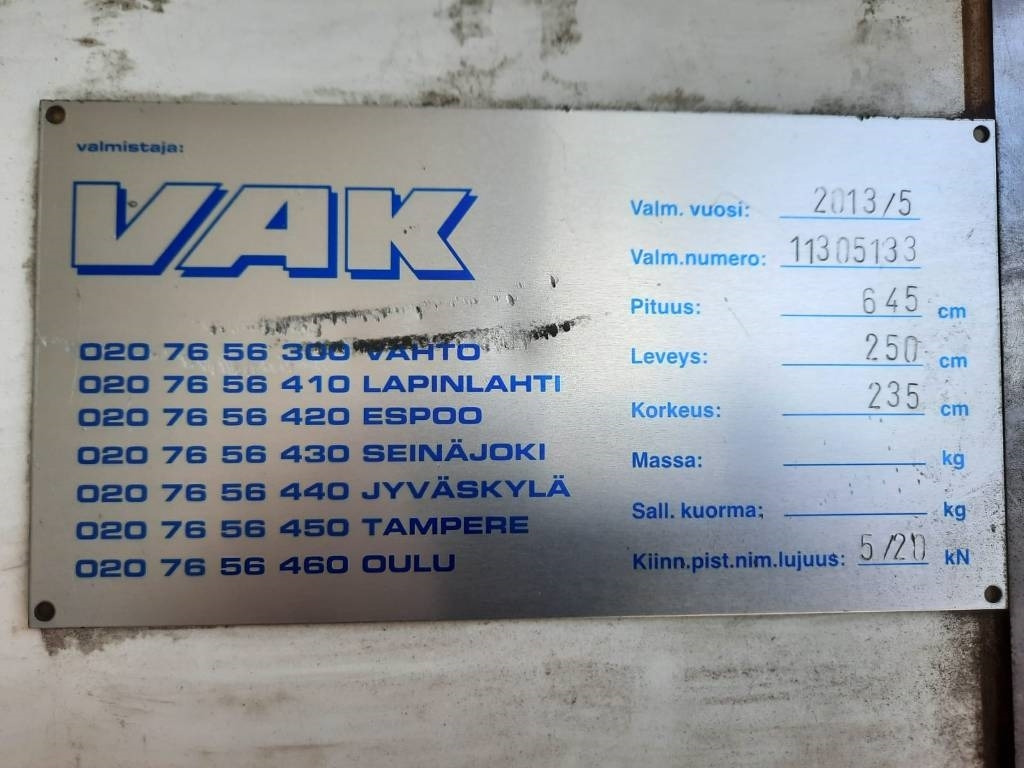 Kamion sa zatvorenim sandukom Volvo FL 240: slika 9
