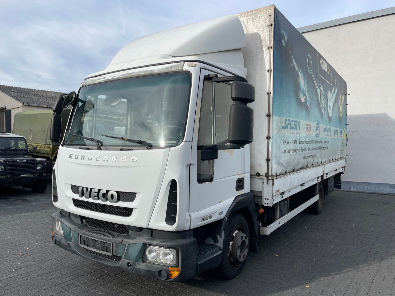 Iveco Euro Cargo 75E16 Euro 5, TÜV 06-2026 - Dostavno vozilo sa ceradom: slika 1 Iveco Euro Cargo 75E16 Euro 5, TÜV 06-2026 - Dostavno vozilo sa ceradom: slika 1