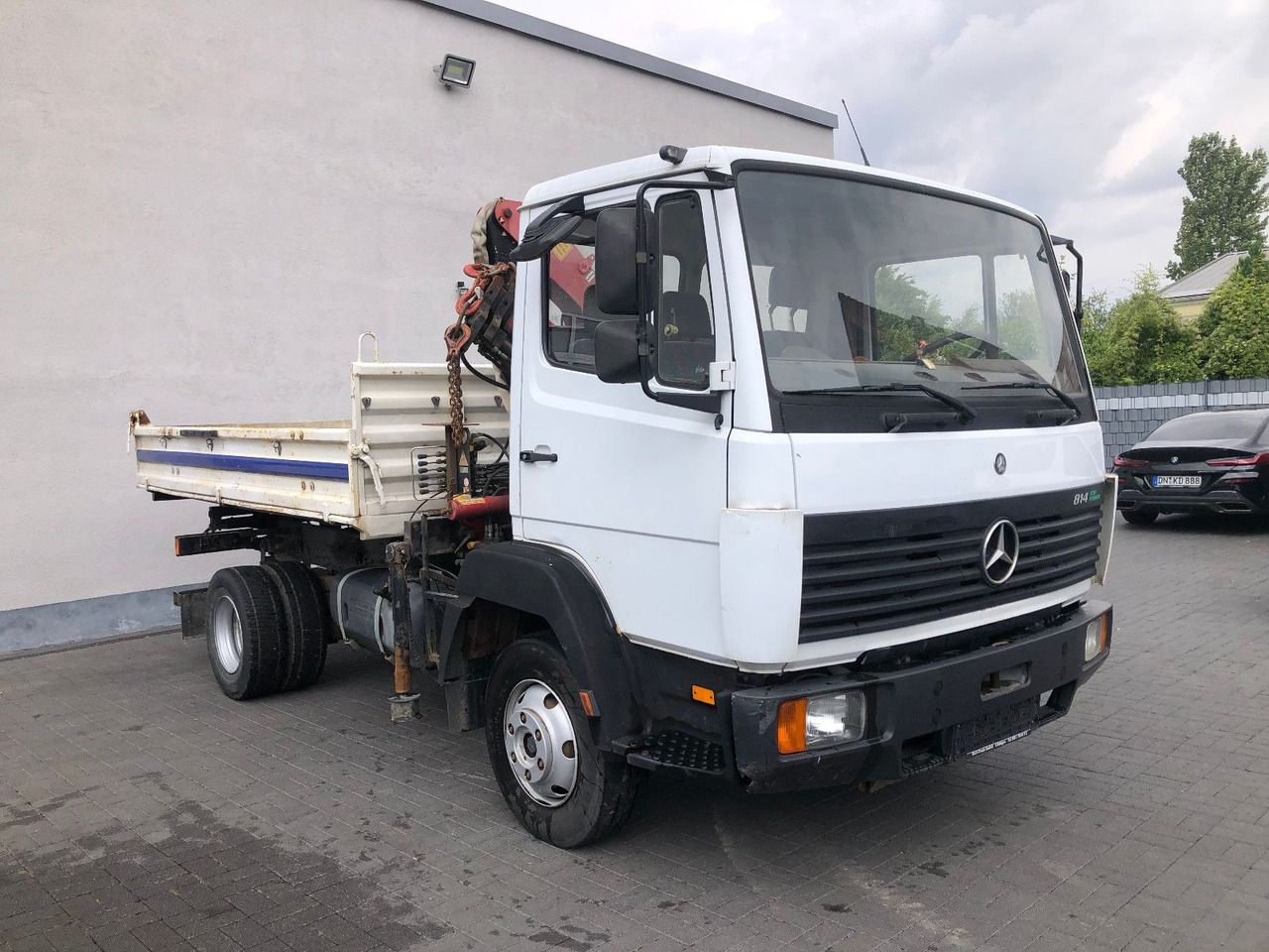 Mercedes-Benz 814 EcoPower, Kran - Dostavno vozilo istovarivač: slika 3 Mercedes-Benz 814 EcoPower, Kran - Dostavno vozilo istovarivač: slika 3