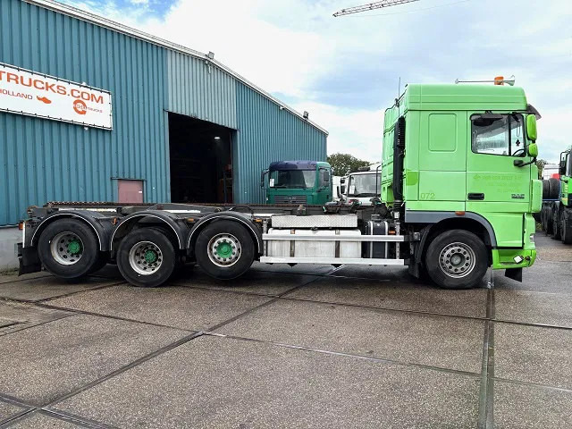 DAF XF 105.460 8x2 CHASSIS WITH MULTILIFT SYSTEM (ZF16 MANUAL GEARBOX / MX-BRAKE / 9.000 KG. FRONT-AXLE / LIFT-AXLES / FRIDGE / ETC. - Kamion za prevoz kontejnera/ Kamion sa promenjivim sandukom: slika 4 DAF XF 105.460 8x2 CHASSIS WITH MULTILIFT SYSTEM (ZF16 MANUAL GEARBOX / MX-BRAKE / 9.000 KG. FRONT-AXLE / LIFT-AXLES / FRIDGE / ETC. - Kamion za prevoz kontejnera/ Kamion sa promenjivim sandukom: slika 4