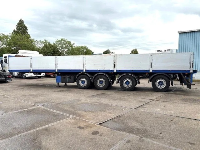 Kwb KWB P-504-STI-H 4-AXLE FLATBED TRAILER (SAF AXLES / 2x STEERING AXLE / 2x LIFT-AXLE / ALUMINIUM SIDE BORDS /ABS-EBS) - Plato poluprikolica: slika 5 Kwb KWB P-504-STI-H 4-AXLE FLATBED TRAILER (SAF AXLES / 2x STEERING AXLE / 2x LIFT-AXLE / ALUMINIUM SIDE BORDS /ABS-EBS) - Plato poluprikolica: slika 5