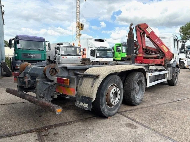 Mercedes-Benz SK 2527 6x2 HOOK-ARM SYSTEM WITH HMF CRANE (V6 ENGINE / ZF MANUAL GEARBOX / REDUCTION AXLE / STEEL SUSPENSION / P.T.O.) - Kamion sa hidrauličnom kukom, Kamion sa dizalicom: slika 3 Mercedes-Benz SK 2527 6x2 HOOK-ARM SYSTEM WITH HMF CRANE (V6 ENGINE / ZF MANUAL GEARBOX / REDUCTION AXLE / STEEL SUSPENSION / P.T.O.) - Kamion sa hidrauličnom kukom, Kamion sa dizalicom: slika 3