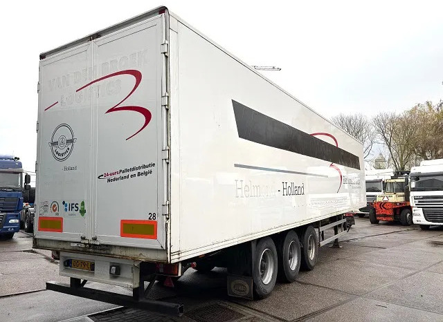 Pacton / JUMBO 3-AXLE CLOSED BOX WITH FULL STEEL CHASSIS (BPW-AXLES / DRUM BRAKES / ABS BRAKE SYSTEM / 13.60 METER) - Poluprikolica sa zatvorenim sandukom: slika 3 Pacton / JUMBO 3-AXLE CLOSED BOX WITH FULL STEEL CHASSIS (BPW-AXLES / DRUM BRAKES / ABS BRAKE SYSTEM / 13.60 METER) - Poluprikolica sa zatvorenim sandukom: slika 3
