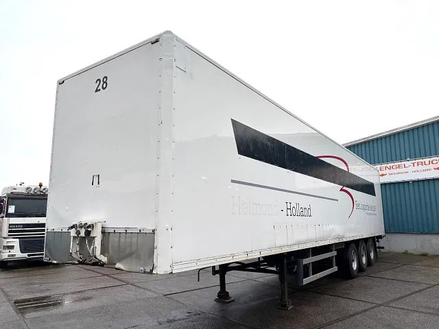 Pacton / JUMBO 3-AXLE CLOSED BOX WITH FULL STEEL CHASSIS (BPW-AXLES / DRUM BRAKES / ABS BRAKE SYSTEM / 13.60 METER) - Poluprikolica sa zatvorenim sandukom: slika 1 Pacton / JUMBO 3-AXLE CLOSED BOX WITH FULL STEEL CHASSIS (BPW-AXLES / DRUM BRAKES / ABS BRAKE SYSTEM / 13.60 METER) - Poluprikolica sa zatvorenim sandukom: slika 1