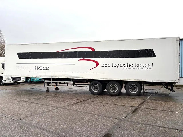 Pacton / JUMBO 3-AXLE CLOSED BOX WITH FULL STEEL CHASSIS (BPW-AXLES / DRUM BRAKES / ABS BRAKE SYSTEM / 13.60 METER) - Poluprikolica sa zatvorenim sandukom: slika 5 Pacton / JUMBO 3-AXLE CLOSED BOX WITH FULL STEEL CHASSIS (BPW-AXLES / DRUM BRAKES / ABS BRAKE SYSTEM / 13.60 METER) - Poluprikolica sa zatvorenim sandukom: slika 5