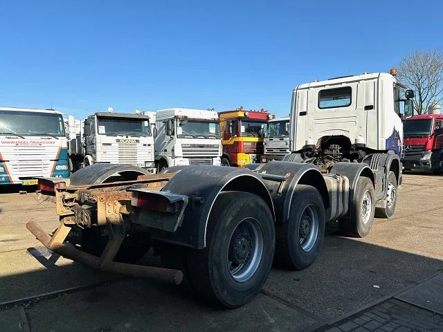 Scania R124-420 C 8x4 FULL STEEL CHASSIS (EURO 3 / FULL STEEL SUSPENSION / REDUCTION AXLES / GRS900 GEARBOX) - Kamion sa golom šasijom i zatvorenom kabinom: slika 5 Scania R124-420 C 8x4 FULL STEEL CHASSIS (EURO 3 / FULL STEEL SUSPENSION / REDUCTION AXLES / GRS900 GEARBOX) - Kamion sa golom šasijom i zatvorenom kabinom: slika 5