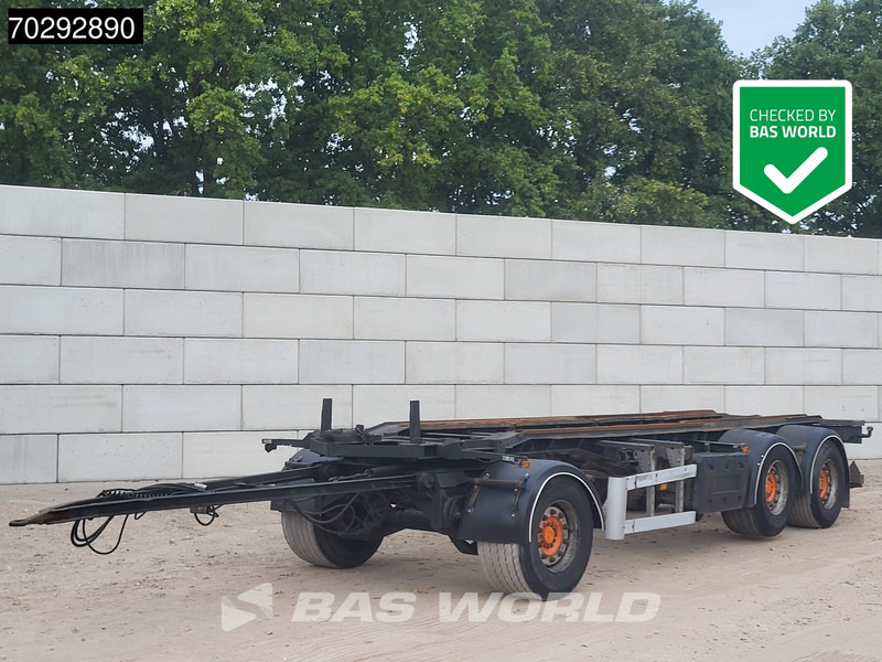 Burg BPA0918ACXXX Liftachse - Prikolica za prevoz kontejnera/ Prikolica sa promenjivim sandukom: slika 1 Burg BPA0918ACXXX Liftachse - Prikolica za prevoz kontejnera/ Prikolica sa promenjivim sandukom: slika 1