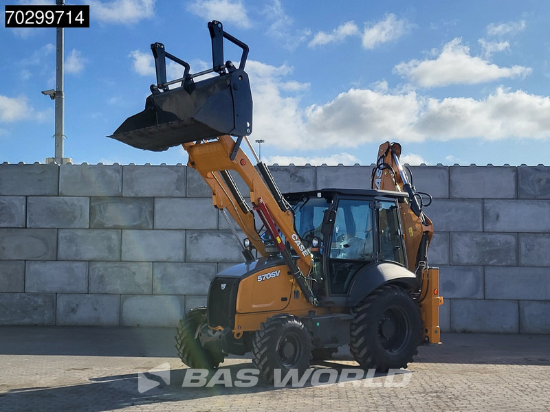 Case 570SV A/C - 4WD - 4-1 BUCKET - TELESCOPIC STICK - Bager utovarivač: slika 5 Case 570SV A/C - 4WD - 4-1 BUCKET - TELESCOPIC STICK - Bager utovarivač: slika 5