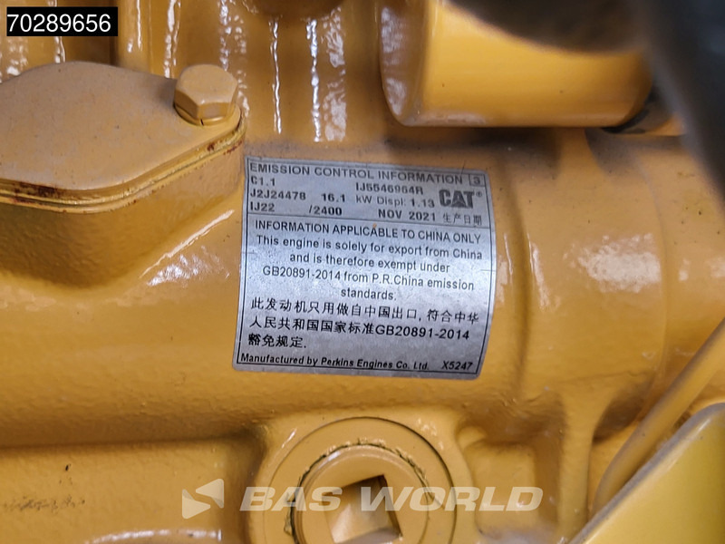 Mini bager novi Caterpillar 301.6: slika 19