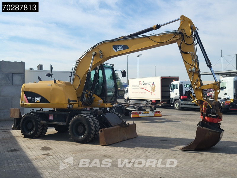 Bager točkaš Caterpillar M313 D OUTRIGGERS + BLADE: slika 10