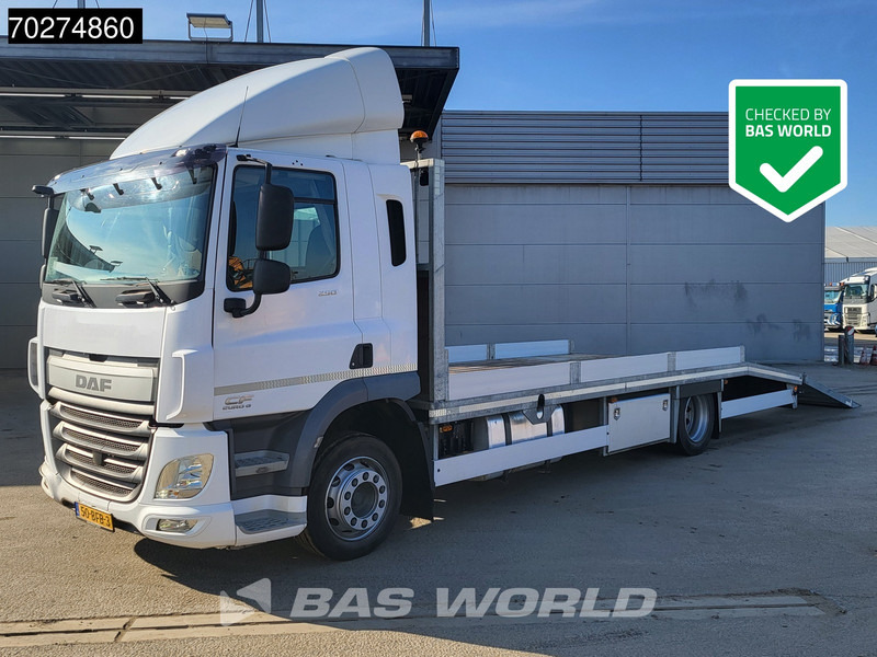 DAF CF 250 4X2 18tons NL-Truck Machine transporter Hydraulic ramps Euro 6 - Kamion za prevoz automobila: slika 1 DAF CF 250 4X2 18tons NL-Truck Machine transporter Hydraulic ramps Euro 6 - Kamion za prevoz automobila: slika 1