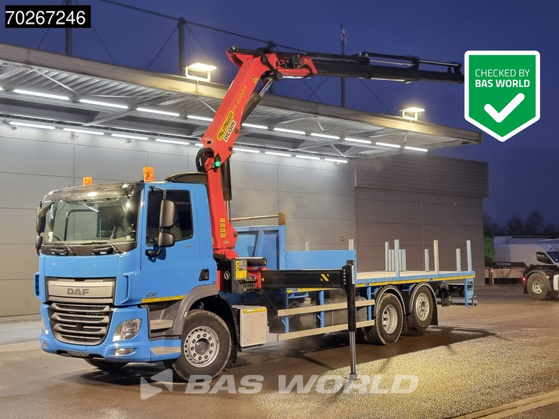 DAF CF 330 6X2 Palfinger PK20001 Kran Crane Rotator Lift+Lenkachse Euro 6 - Kamion sa tovarnim sandukom, Kamion sa dizalicom: slika 1 DAF CF 330 6X2 Palfinger PK20001 Kran Crane Rotator Lift+Lenkachse Euro 6 - Kamion sa tovarnim sandukom, Kamion sa dizalicom: slika 1