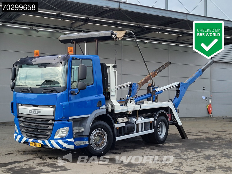 DAF CF 400 4X2 NL-Truck APK 14tons VDL skiploader ACC Automatic Euro 6 - Kamion za utovaranje kontejnera: slika 1 DAF CF 400 4X2 NL-Truck APK 14tons VDL skiploader ACC Automatic Euro 6 - Kamion za utovaranje kontejnera: slika 1