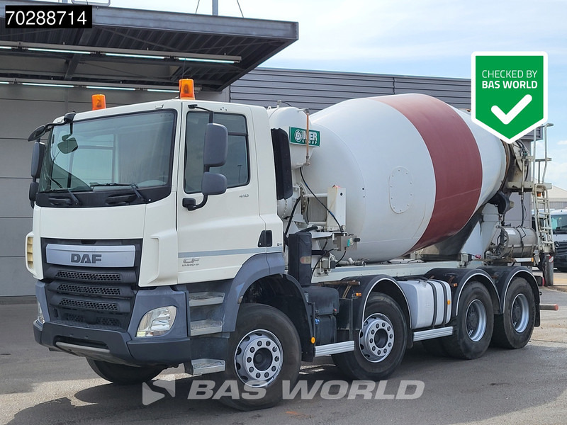 DAF CF 410 8X4 9m3 Imer Mixer Big-Axle Manual Euro 6 - Mikser za beton: slika 1 DAF CF 410 8X4 9m3 Imer Mixer Big-Axle Manual Euro 6 - Mikser za beton: slika 1
