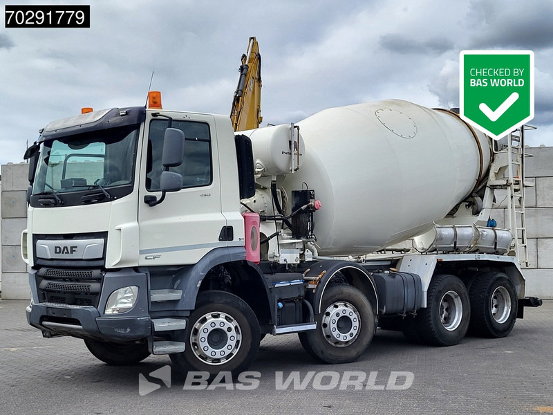 DAF CF 450 8X4 9m3 Intermix Putzmeister mixer Steelsuspension Automatic Euro 6 - Mikser za beton: slika 1 DAF CF 450 8X4 9m3 Intermix Putzmeister mixer Steelsuspension Automatic Euro 6 - Mikser za beton: slika 1