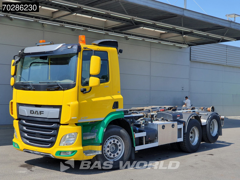 Kamion sa hidrauličnom kukom DAF CF 450 CF 6X2 HIAB 20ZL53 Hooklift LiftAxle Automatic 20 Tonnes ACC Euro 6: slika 6