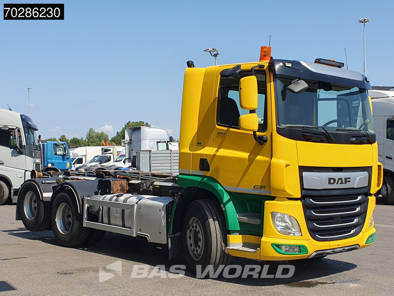 Kamion sa hidrauličnom kukom DAF CF 450 CF 6X2 HIAB 20ZL53 Hooklift LiftAxle Automatic 20 Tonnes ACC Euro 6: slika 8