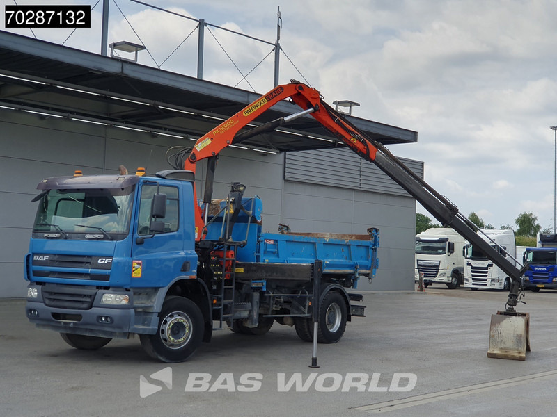 DAF CF75.310 4X2 Palfinger PK12000 Kran Crane 7m3 tipper Big-Axle Steelsuspension Euro 3 - Istovarivač, Kamion sa dizalicom: slika 5 DAF CF75.310 4X2 Palfinger PK12000 Kran Crane 7m3 tipper Big-Axle Steelsuspension Euro 3 - Istovarivač, Kamion sa dizalicom: slika 5