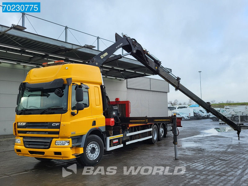 DAF CF75.310 6X2 RHD Manual Hiab 322EP-4 Hiduo Kran Crane Euro 5 - Kamion sa tovarnim sandukom, Kamion sa dizalicom: slika 5 DAF CF75.310 6X2 RHD Manual Hiab 322EP-4 Hiduo Kran Crane Euro 5 - Kamion sa tovarnim sandukom, Kamion sa dizalicom: slika 5