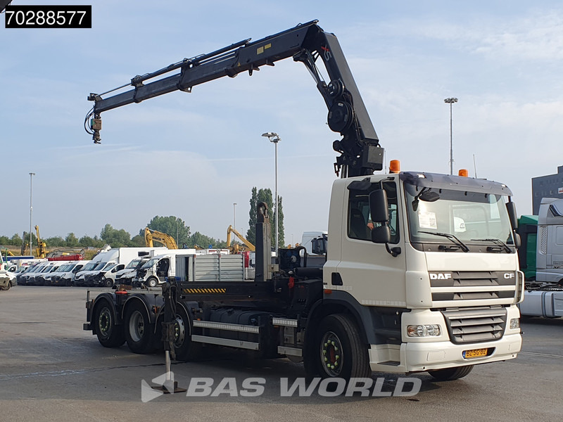 DAF CF85.360 8X2 NL-Truck HIAB 211 E-3 Hipro Crane + Hooklift Lift+steering Axle Automatic Euro 5 - Kamion sa hidrauličnom kukom, Kamion sa dizalicom: slika 3 DAF CF85.360 8X2 NL-Truck HIAB 211 E-3 Hipro Crane + Hooklift Lift+steering Axle Automatic Euro 5 - Kamion sa hidrauličnom kukom, Kamion sa dizalicom: slika 3