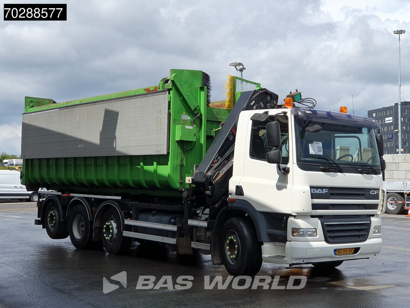 DAF CF85.360 8X2 NL-Truck HIAB 211 E-3 Hipro Crane + Hooklift Lift+steering Axle Automatic Euro 5 - Kamion sa hidrauličnom kukom, Kamion sa dizalicom: slika 3 DAF CF85.360 8X2 NL-Truck HIAB 211 E-3 Hipro Crane + Hooklift Lift+steering Axle Automatic Euro 5 - Kamion sa hidrauličnom kukom, Kamion sa dizalicom: slika 3