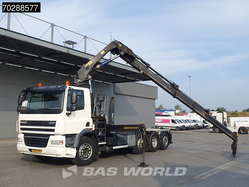 DAF CF85.360 8X2 NL-Truck HIAB 211 E-3 Hipro Crane + Hooklift Lift+steering Axle Automatic Euro 5 - Kamion sa hidrauličnom kukom, Kamion sa dizalicom: slika 5 DAF CF85.360 8X2 NL-Truck HIAB 211 E-3 Hipro Crane + Hooklift Lift+steering Axle Automatic Euro 5 - Kamion sa hidrauličnom kukom, Kamion sa dizalicom: slika 5