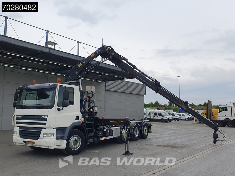 DAF CF85.360 8X2 NL-Truck Hiab 211 E-3 Hipro Kran 21tons Multilift Lift+steering Euro 5 - Kamion sa hidrauličnom kukom, Kamion sa dizalicom: slika 5 DAF CF85.360 8X2 NL-Truck Hiab 211 E-3 Hipro Kran 21tons Multilift Lift+steering Euro 5 - Kamion sa hidrauličnom kukom, Kamion sa dizalicom: slika 5