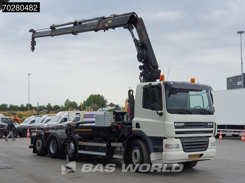 DAF CF85.360 8X2 NL-Truck Hiab 211 E-3 Hipro Kran 21tons Multilift Lift+steering Euro 5 - Kamion sa hidrauličnom kukom, Kamion sa dizalicom: slika 3 DAF CF85.360 8X2 NL-Truck Hiab 211 E-3 Hipro Kran 21tons Multilift Lift+steering Euro 5 - Kamion sa hidrauličnom kukom, Kamion sa dizalicom: slika 3