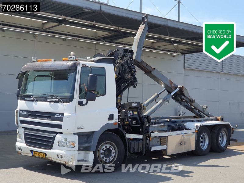 DAF CF85.360 CF 6X2 NL-Truck Hiab 211 EP-4 HIDUO Crane + Hooklift Liftachse Euro 5 - Kamion sa hidrauličnom kukom, Kamion sa dizalicom: slika 1 DAF CF85.360 CF 6X2 NL-Truck Hiab 211 EP-4 HIDUO Crane + Hooklift Liftachse Euro 5 - Kamion sa hidrauličnom kukom, Kamion sa dizalicom: slika 1