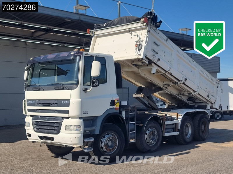 DAF CF85.410 8X4 15m3 2-way tipper Manual Big-Axle Steelsuspension Euro 5 - Istovarivač: slika 1 DAF CF85.410 8X4 15m3 2-way tipper Manual Big-Axle Steelsuspension Euro 5 - Istovarivač: slika 1