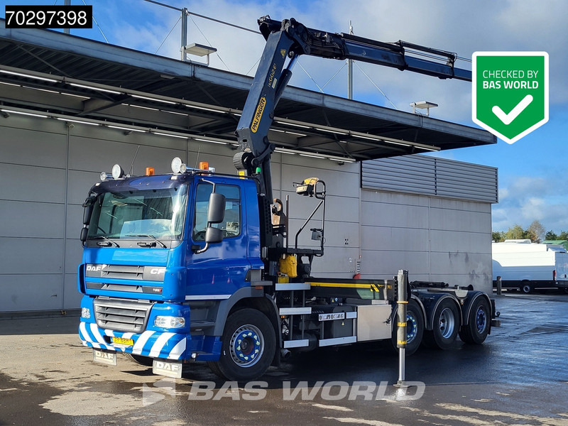 DAF CF85.410 FAQ CF85 8X2 Palfinger PK22002 EH Kran Crane + VDL S-20-6200 Lift+steering EEV - Kamion sa hidrauličnom kukom, Kamion sa dizalicom: slika 1 DAF CF85.410 FAQ CF85 8X2 Palfinger PK22002 EH Kran Crane + VDL S-20-6200 Lift+steering EEV - Kamion sa hidrauličnom kukom, Kamion sa dizalicom: slika 1