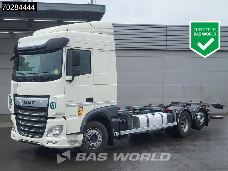 DAF XF 480 6X2 BDF Liftaxle Automatic ACC Euro 6 - Kamion za prevoz kontejnera/ Kamion sa promenjivim sandukom: slika 1 DAF XF 480 6X2 BDF Liftaxle Automatic ACC Euro 6 - Kamion za prevoz kontejnera/ Kamion sa promenjivim sandukom: slika 1