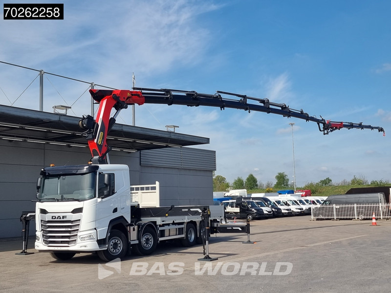 DAF XF 530 8X2 Palfinger PK580 TEC Crane Retarder Lift+Lenkasche Euro 6 - Kamion sa tovarnim sandukom, Kamion sa dizalicom: slika 3 DAF XF 530 8X2 Palfinger PK580 TEC Crane Retarder Lift+Lenkasche Euro 6 - Kamion sa tovarnim sandukom, Kamion sa dizalicom: slika 3