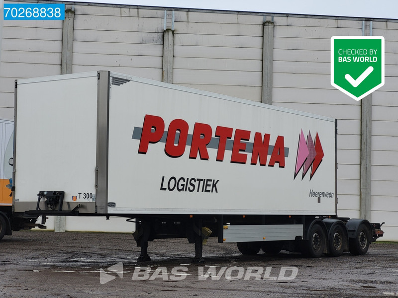 DRACO TSN 339 3 axles LZV Tailgate Lift-Lenkachse - Poluprikolica sa zatvorenim sandukom: slika 1 DRACO TSN 339 3 axles LZV Tailgate Lift-Lenkachse - Poluprikolica sa zatvorenim sandukom: slika 1