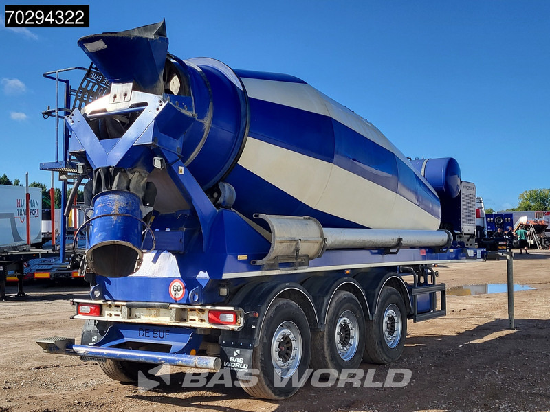 De Buf ST3 3 axles Concrete Engine 12m3 Beton - Poluprikolica mikser: slika 5 De Buf ST3 3 axles Concrete Engine 12m3 Beton - Poluprikolica mikser: slika 5