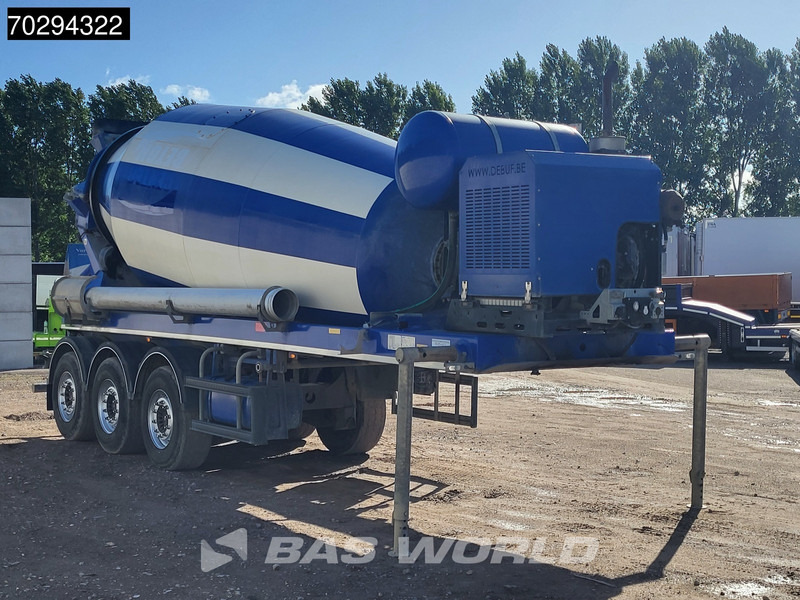 De Buf ST3 3 axles Concrete Engine 12m3 Beton - Poluprikolica mikser: slika 3 De Buf ST3 3 axles Concrete Engine 12m3 Beton - Poluprikolica mikser: slika 3