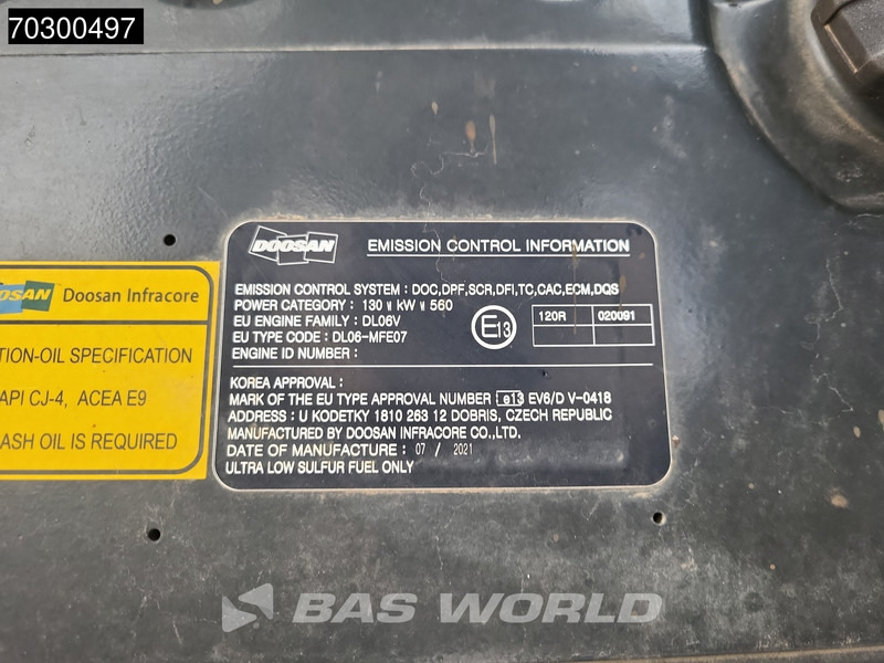Bager guseničar Doosan DX225 LC-7: slika 17