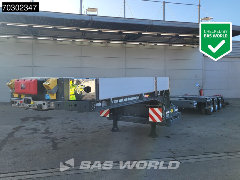 Faymonville F-S43-1AAF Extendable 380cm Lift+SteeringAxle Alcoa - Niska poluprikolica za prevoz: slika 1 Faymonville F-S43-1AAF Extendable 380cm Lift+SteeringAxle Alcoa - Niska poluprikolica za prevoz: slika 1