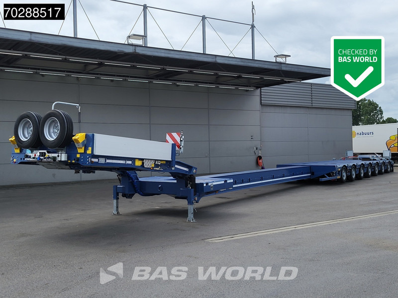 Faymonville F-S47-2GXX More axles 2x extendable 31.7m Hydraulic Steering 114.000kg Galvanised Remote Automatic greasing - Niska poluprikolica za prevoz: slika 1 Faymonville F-S47-2GXX More axles 2x extendable 31.7m Hydraulic Steering 114.000kg Galvanised Remote Automatic greasing - Niska poluprikolica za prevoz: slika 1