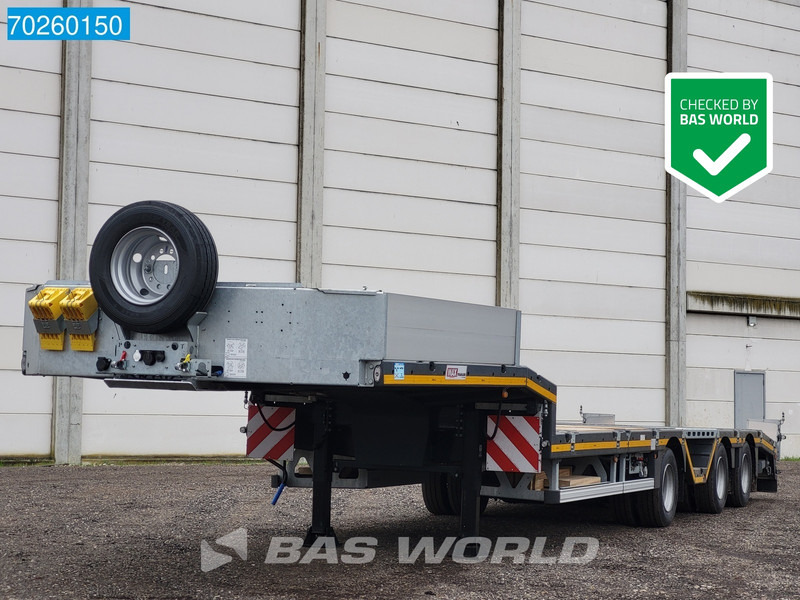 Faymonville MAX100-N-3A-9.30-RM 3 axles NEW 475cm Extendable Lift+Lenkachse - Niska poluprikolica za prevoz: slika 1 Faymonville MAX100-N-3A-9.30-RM 3 axles NEW 475cm Extendable Lift+Lenkachse - Niska poluprikolica za prevoz: slika 1