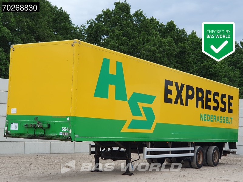 Floor FL0-12-20K1 2 axles Lenkachse Ladebordwand Hardholze Boden - Poluprikolica sa zatvorenim sandukom: slika 1 Floor FL0-12-20K1 2 axles Lenkachse Ladebordwand Hardholze Boden - Poluprikolica sa zatvorenim sandukom: slika 1