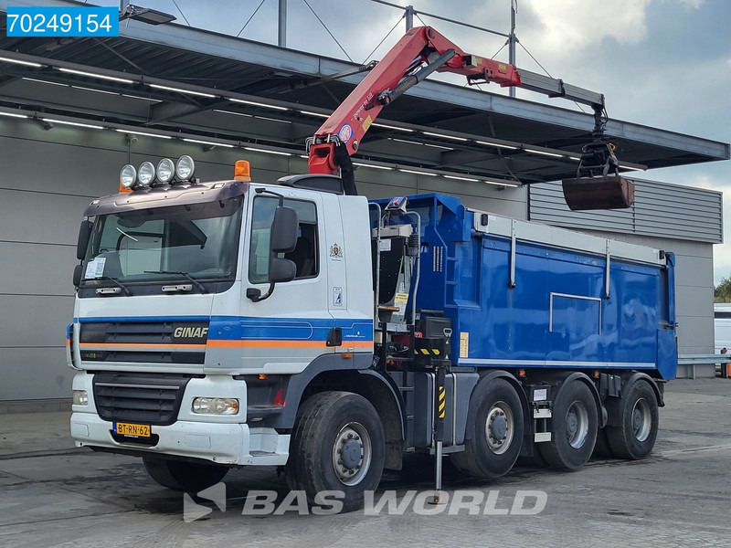 Ginaf X4243TS 8X4 NL-Truck HMF1643-Z Crane 17m3 Ruizeveld Tipper Big-Axle Lift+Lenkachse - Istovarivač, Kamion sa dizalicom: slika 2 Ginaf X4243TS 8X4 NL-Truck HMF1643-Z Crane 17m3 Ruizeveld Tipper Big-Axle Lift+Lenkachse - Istovarivač, Kamion sa dizalicom: slika 2