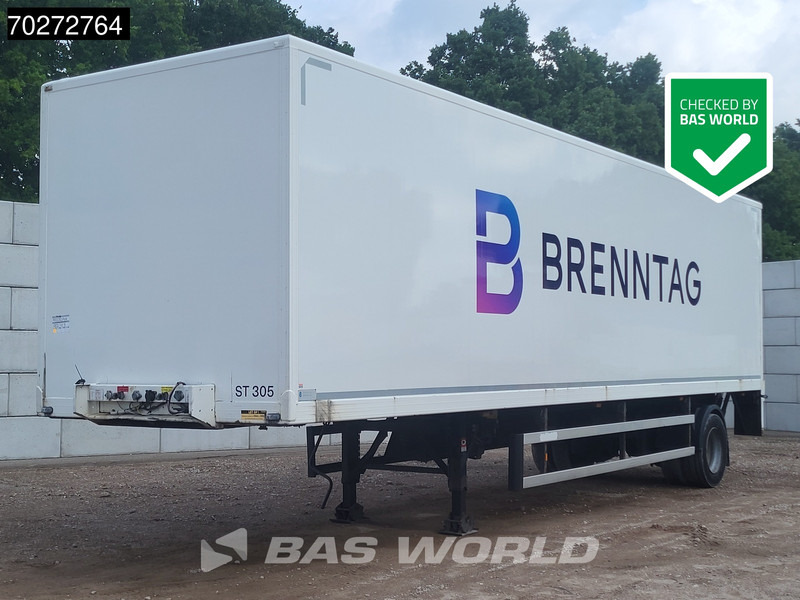 Groenewegen DRO 10 10 B Lenkachse TÜV 02/26 Tailgate City - Poluprikolica sa zatvorenim sandukom: slika 1 Groenewegen DRO 10 10 B Lenkachse TÜV 02/26 Tailgate City - Poluprikolica sa zatvorenim sandukom: slika 1